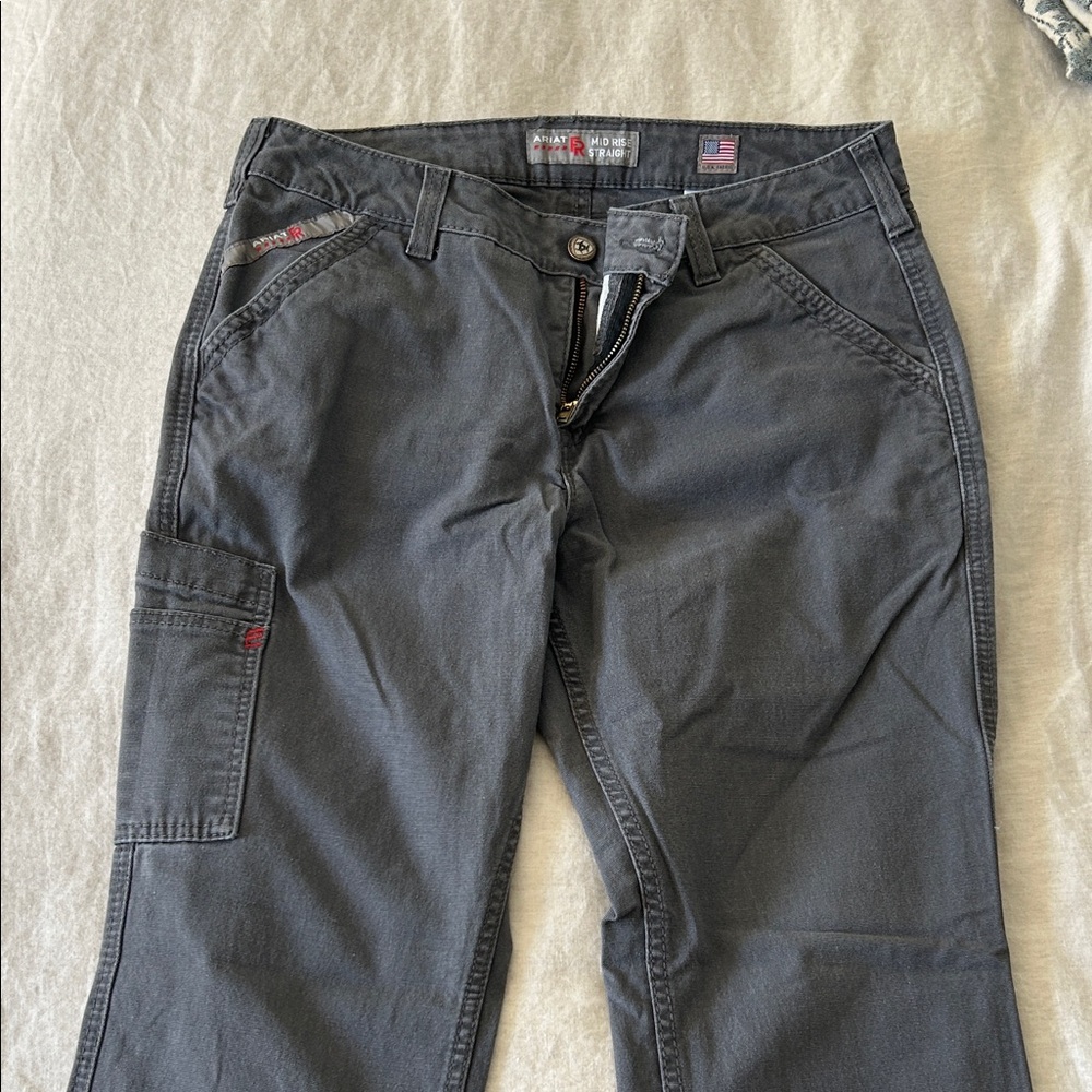 Ariat Women’s FR DuraStretch DuraLight Cordura Canvas Straight Pant Size 31R
